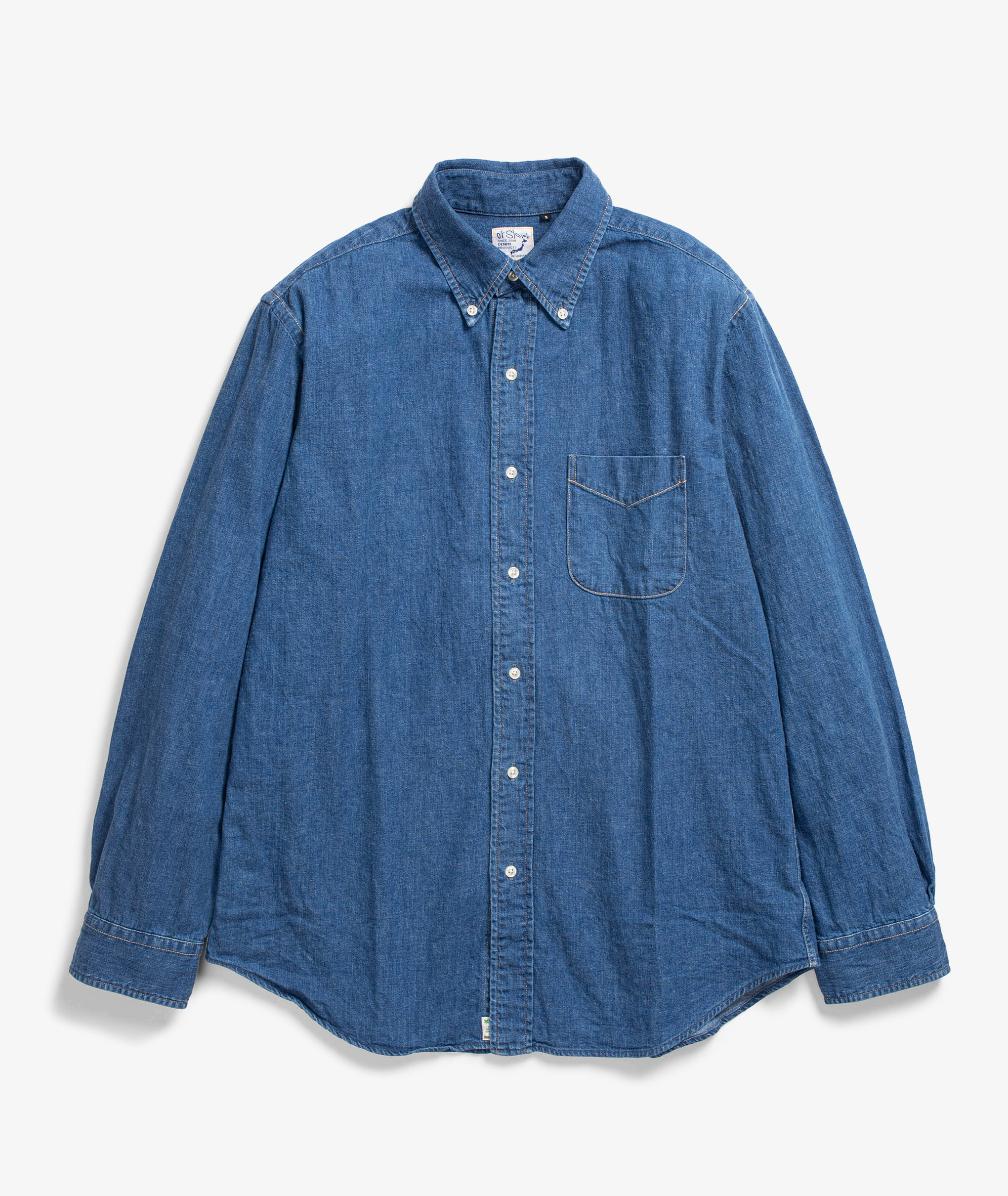 Norse Store | Shipping Worldwide - Shirting - orSlow - Denim Shirt