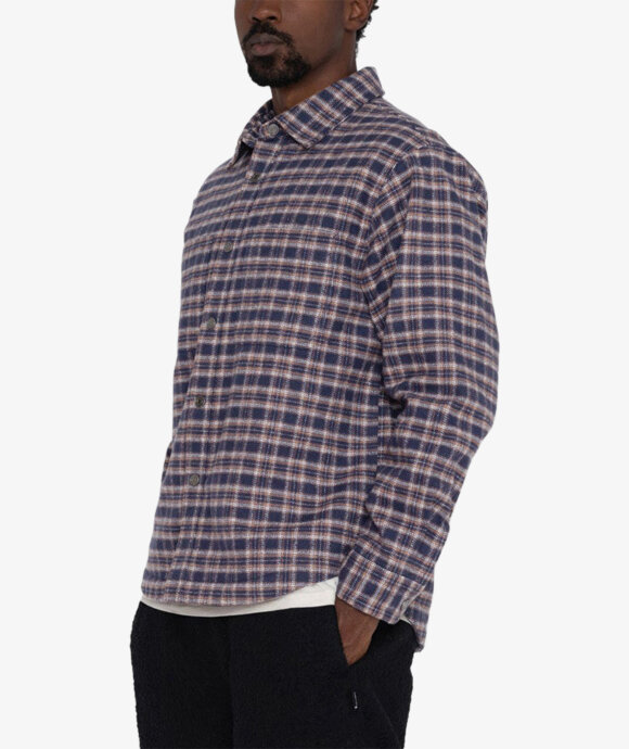 Stüssy - Sherpa Lined Plaid Shirt