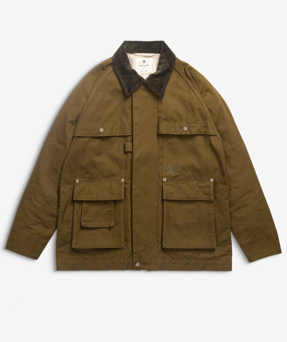 Norse Store | Shipping Worldwide - Snow Peak Takibi Canvas Jacket - Olive