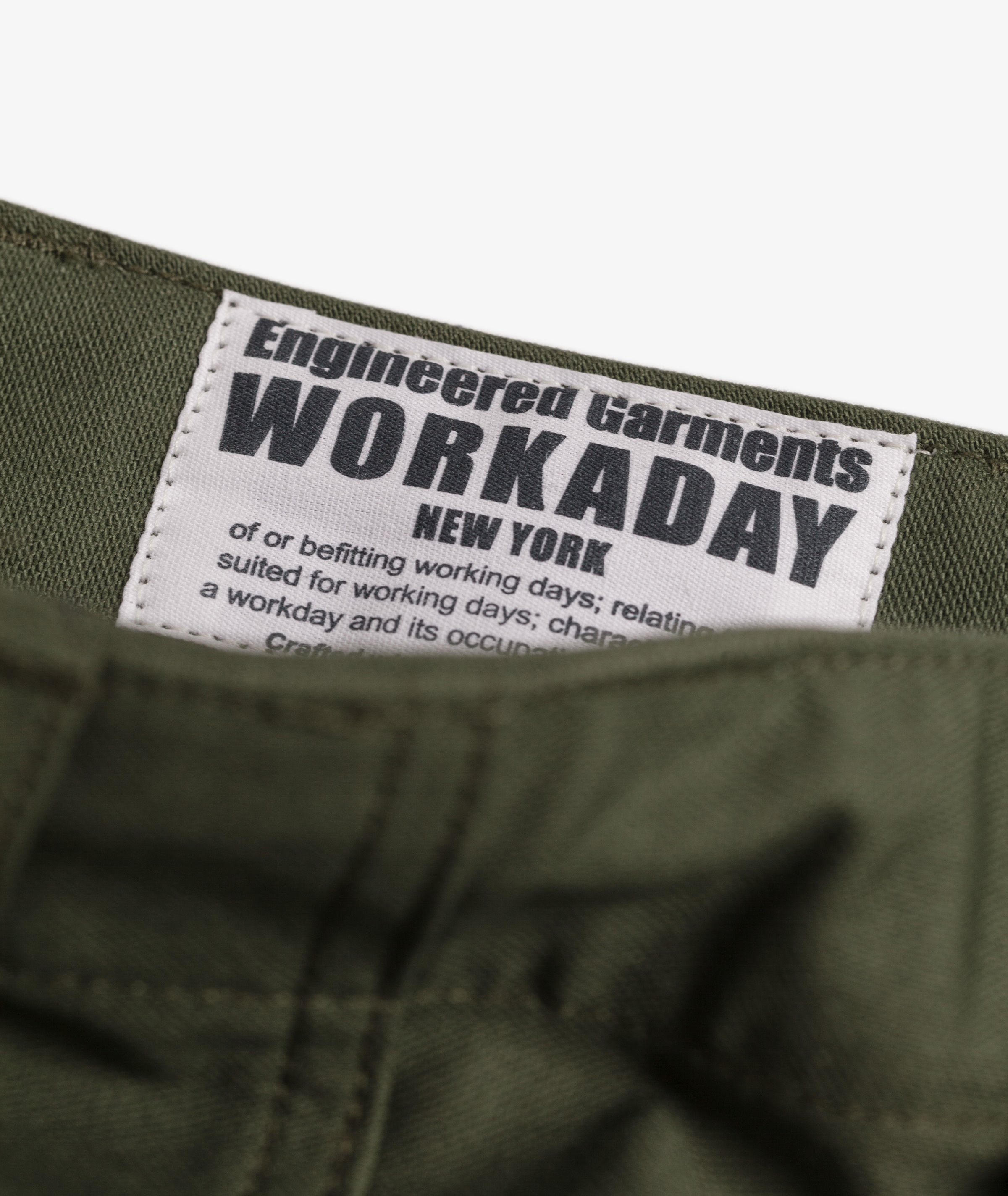 Engineered Garments Workaday Fatigue Pant Dark Navy Cotton