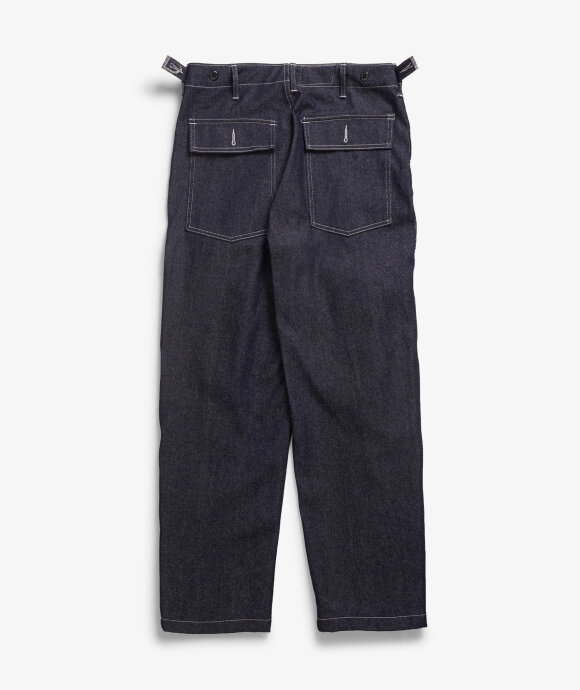 Engineered Garments WORKADAY - Denim Fatigue Pant