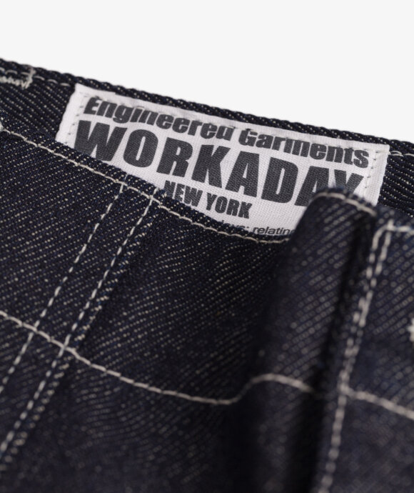 Engineered Garments WORKADAY - Denim Fatigue Pant
