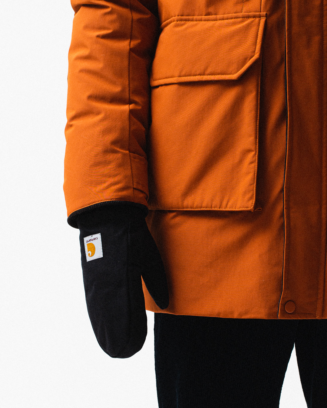 Carhartt WIP Carston Mitten  Black – Page Carston Mitten – Carhartt WIP USA