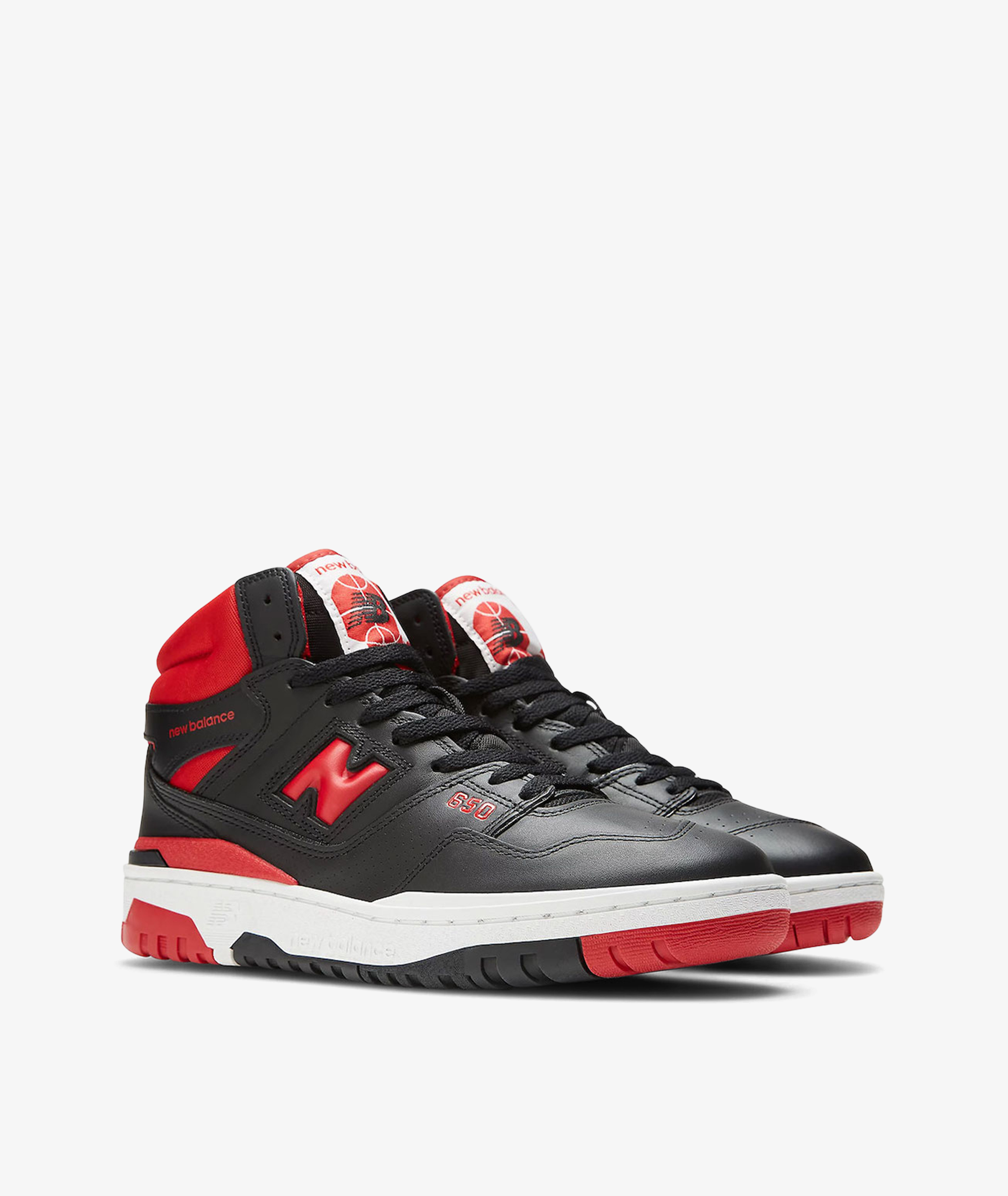 Norse Store | Shipping Worldwide - New Balance BB650RBR - Black / Red