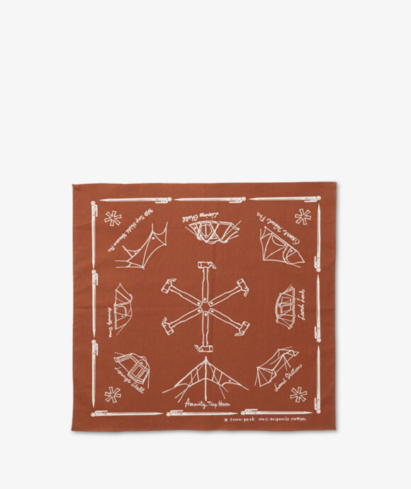 Snow Peak - OG Cotton NOASOBI Bandana One