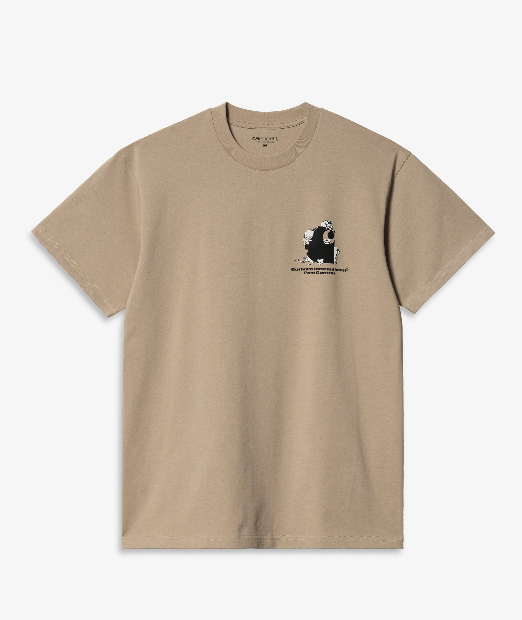 CARHARTT WIP Pest Control Logo-Print Cotton-Jersey T-Shirt for Men