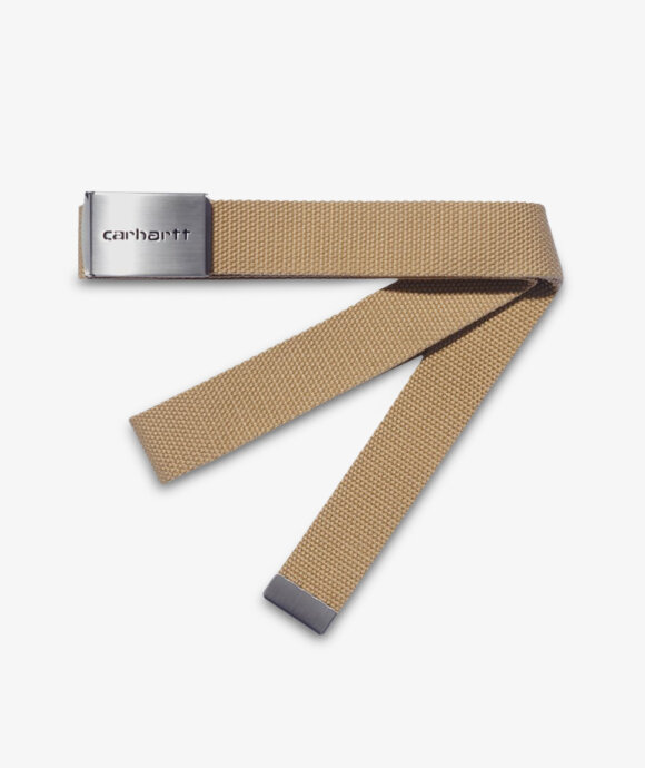 Carhartt WIP - Clip Belt Chrome