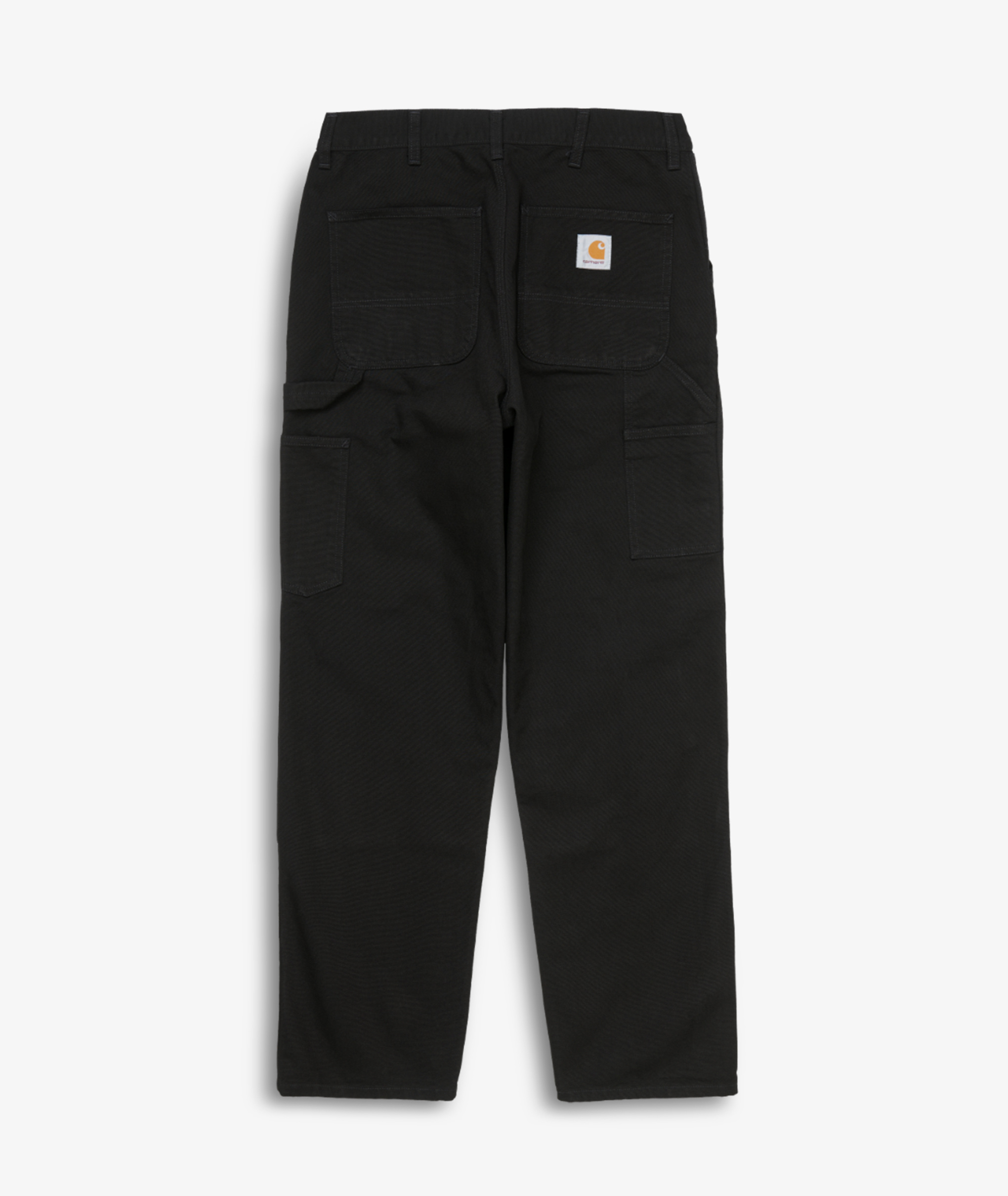 Norse Store  Shipping Worldwide - Carhartt WIP Double Knee Pant - Black  Rinsed