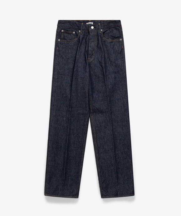 Auralee - Hard Twist Denim 5P Pants