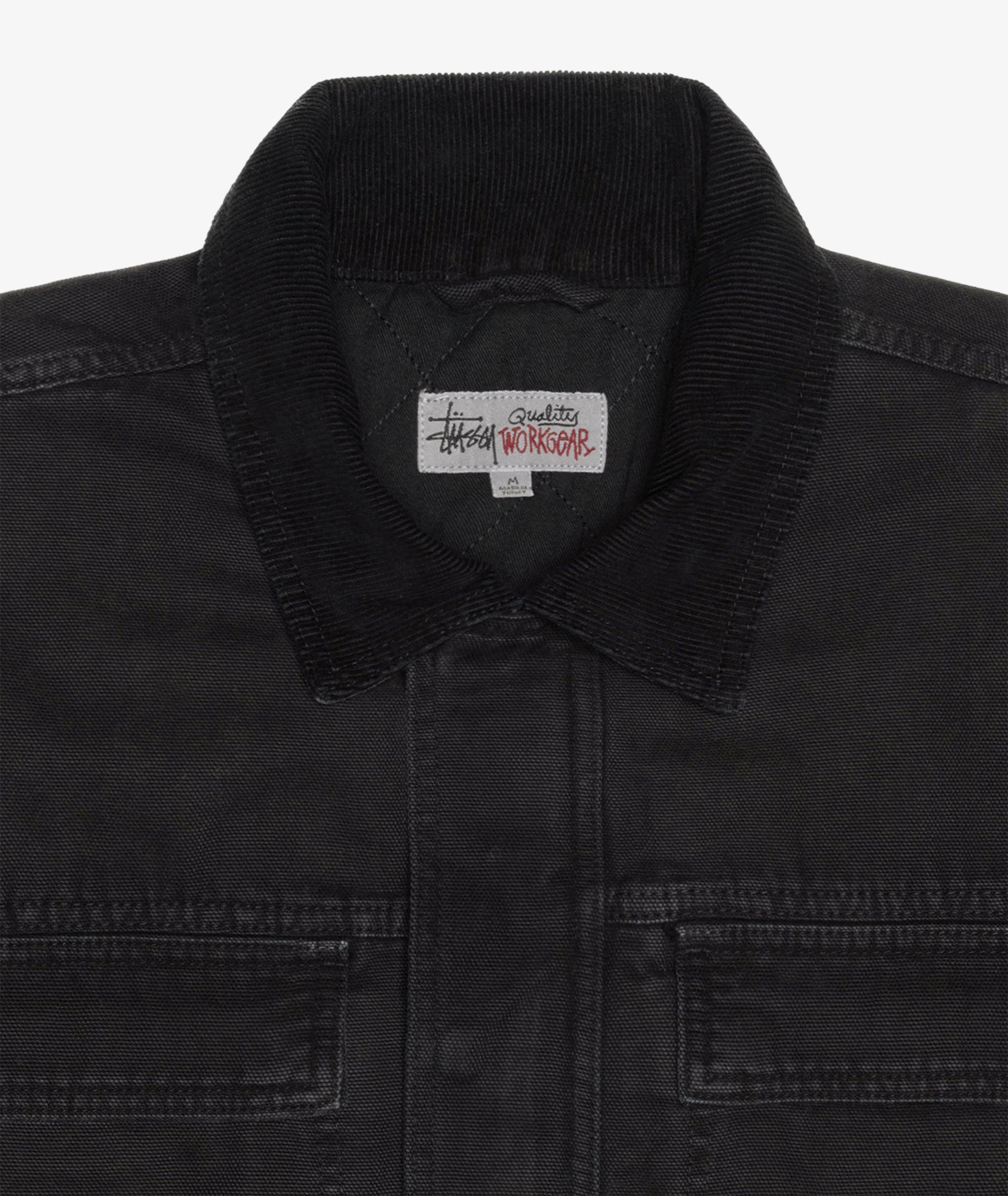 デニム/ジーンズSTUSSY Quality Workgear black denim