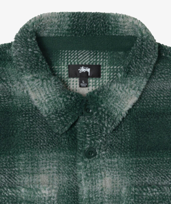 Stüssy - Plaid Sherpa Shirt