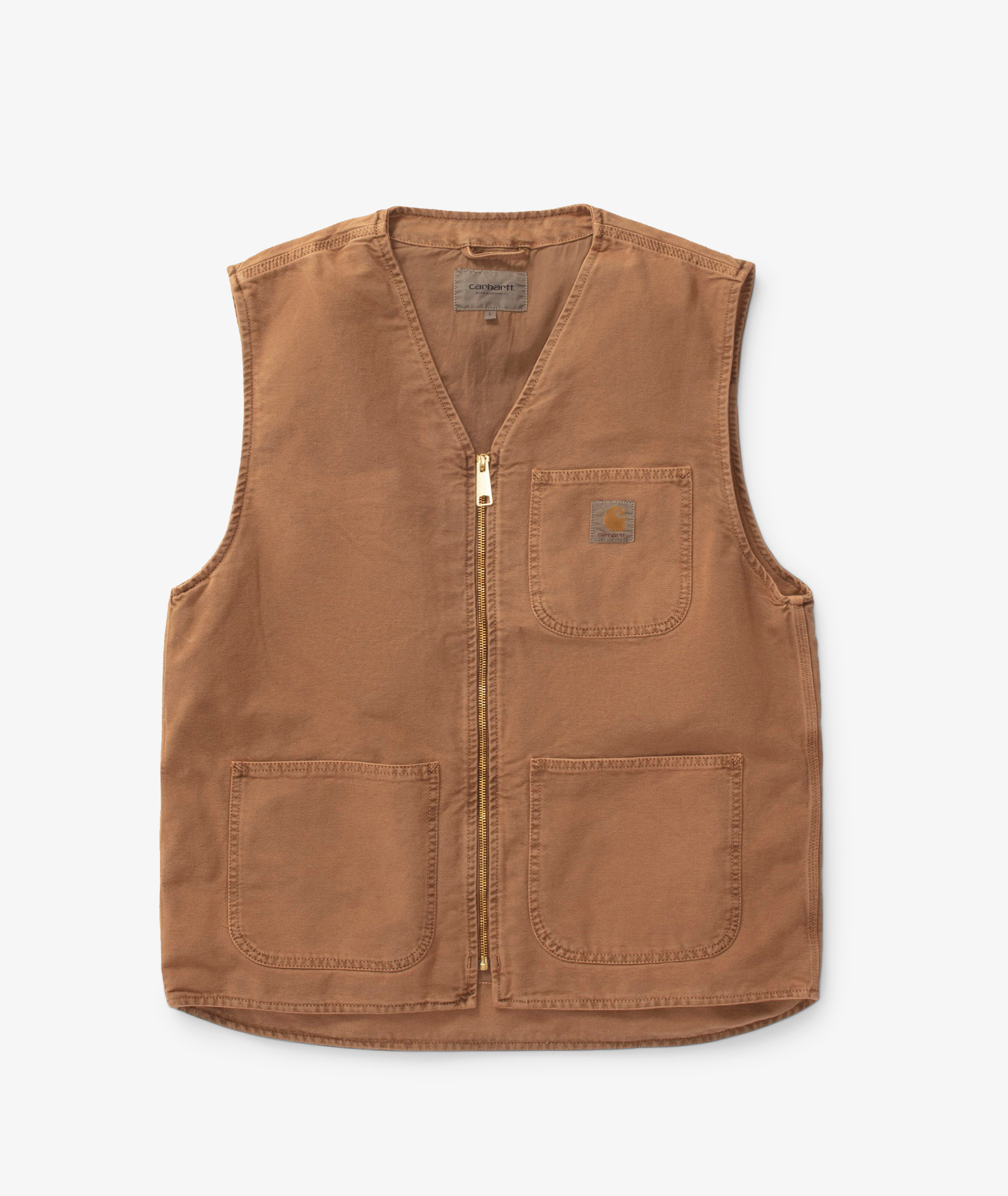 Norse Store | Shipping Worldwide - Carhartt WIP Arbor Vest - Tamarind