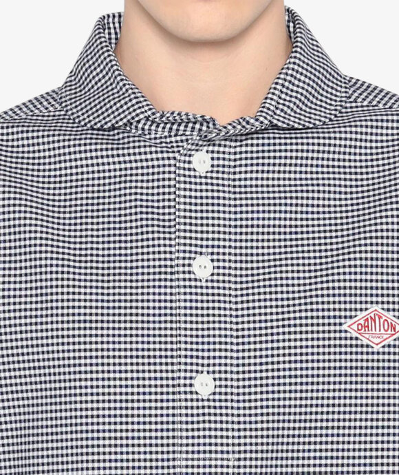 Danton - Round Collar P.O Shirt L/S