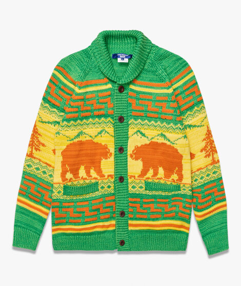 Junya Watanabe MAN - Knitted Cabin Sweater Junya Watanabe MAN - Knitted Cabin Sweater