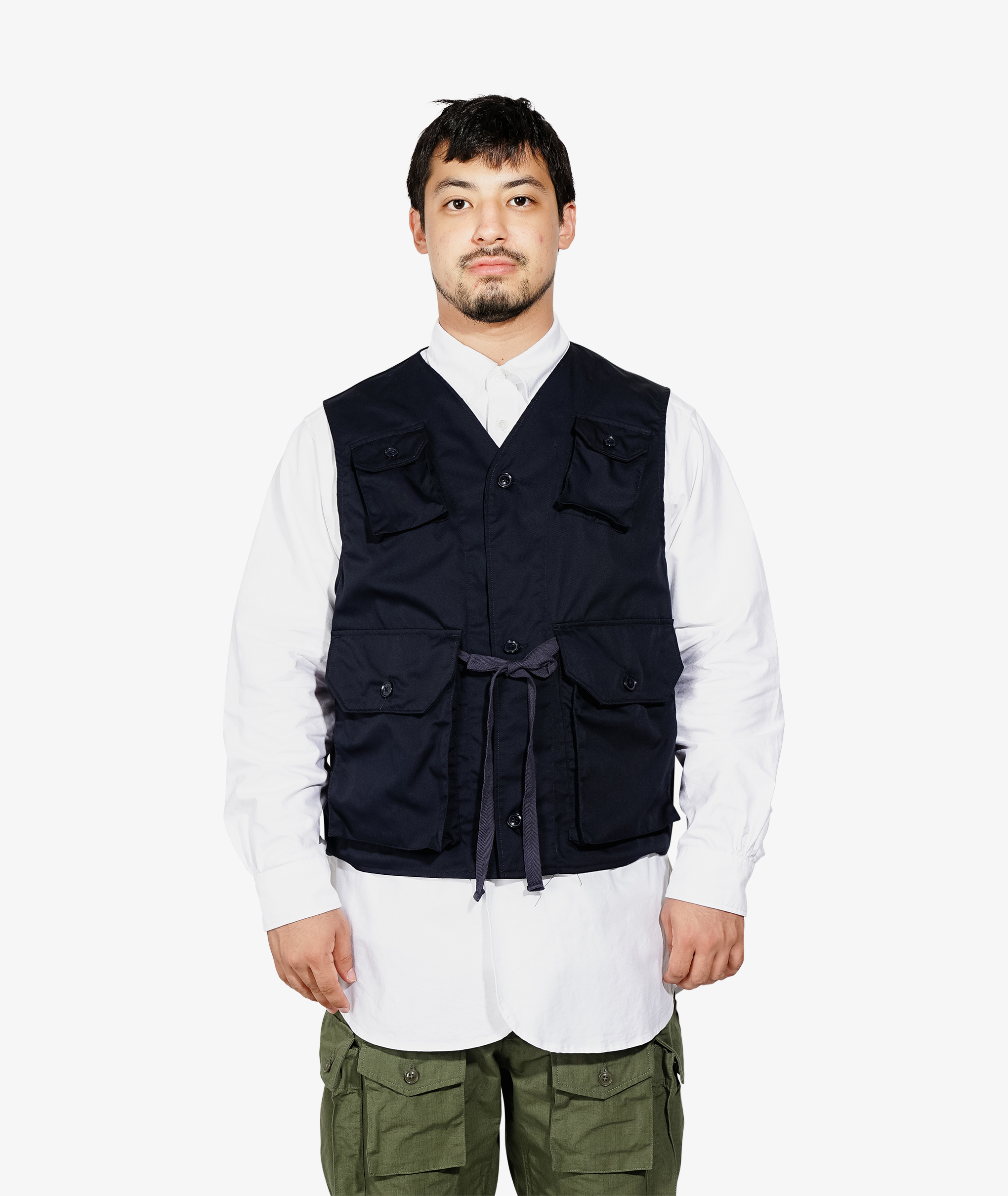 エンジニアドガーメンツ】C-1 Vest-PC Feather Mサイズ-