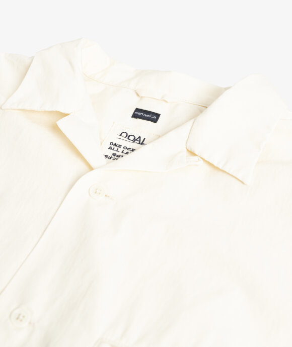 nanamica - Open Collar Wind H/S Shirt