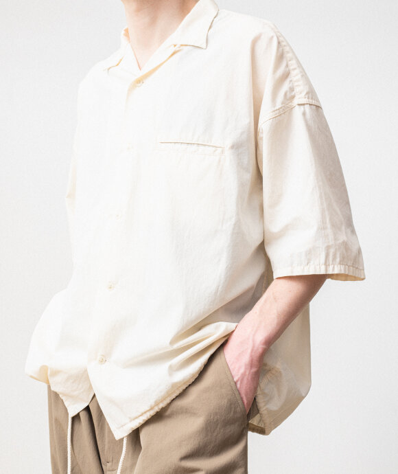 nanamica - Open Collar Wind H/S Shirt