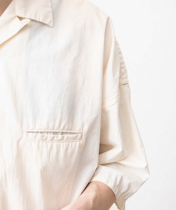 nanamica - Open Collar Wind H/S Shirt