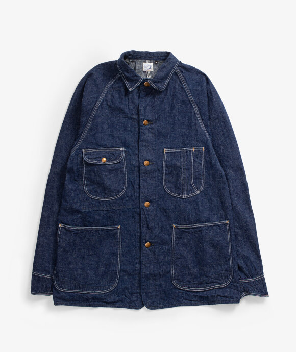orSlow - Denim Coverall Jacket