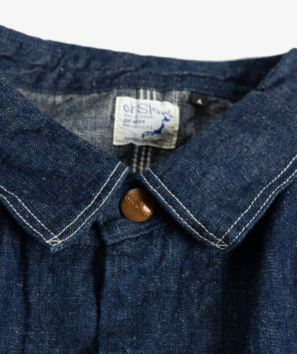 orSlow - Denim Coverall Jacket