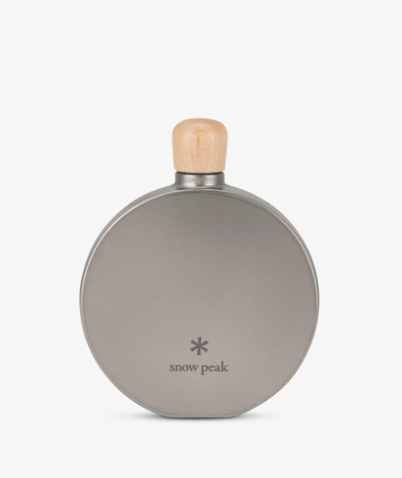 Snow Peak - Round Titanium Flask