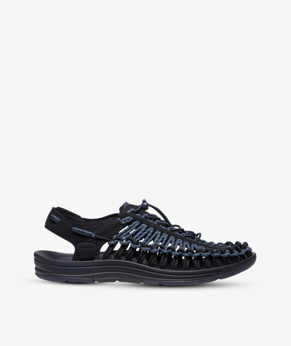 Norse Store | Shipping Worldwide - Keen UNEEK SANDAL - BLACK-INDIGO BLACK