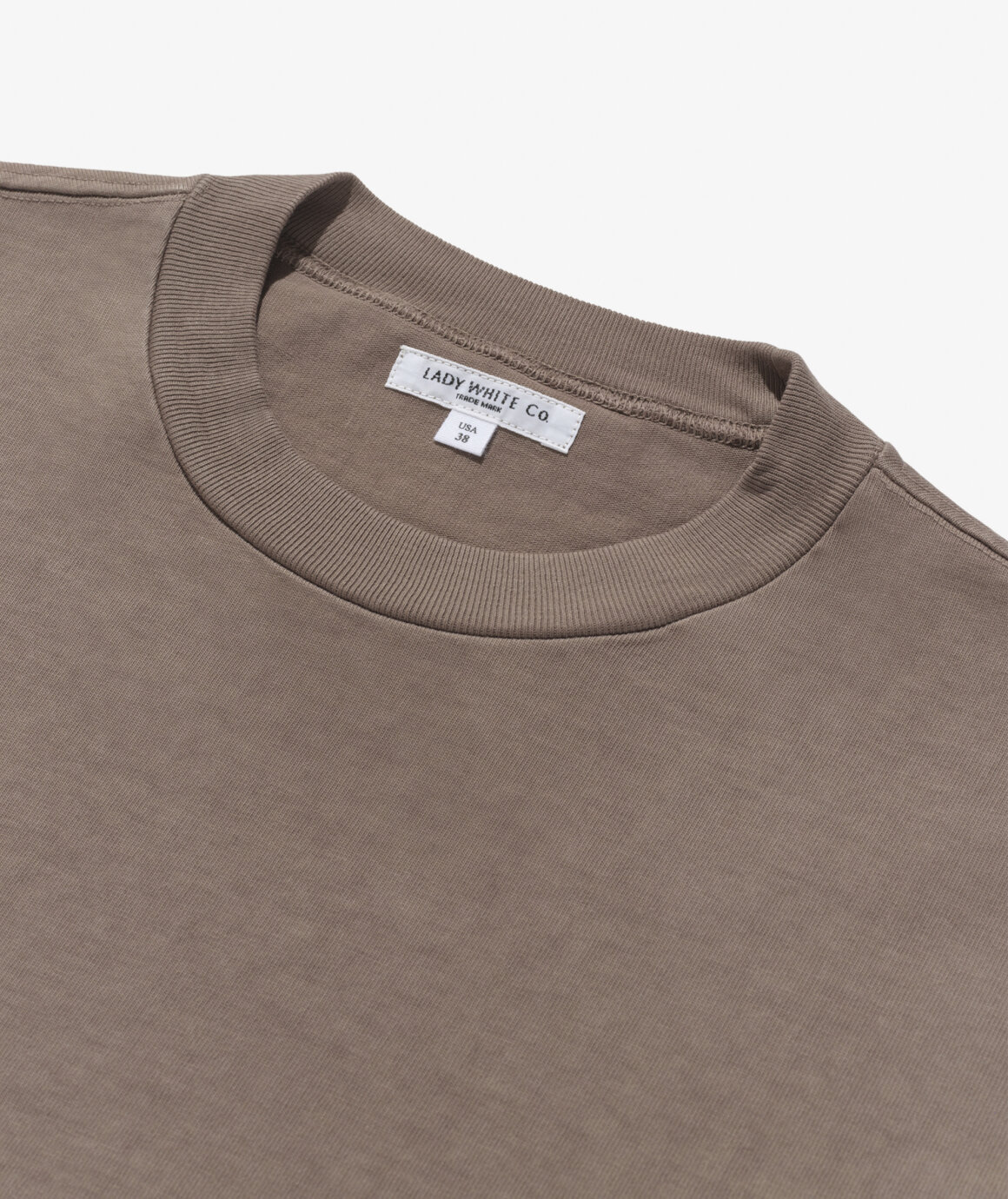 Norse Store | Shipping Worldwide - Lady White Co. Rugby T-Shirt - Taupe