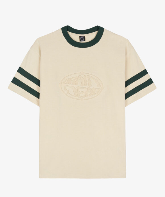 Brain Dead - BD Embossed Worldwide Short Sleeve Football Shirt