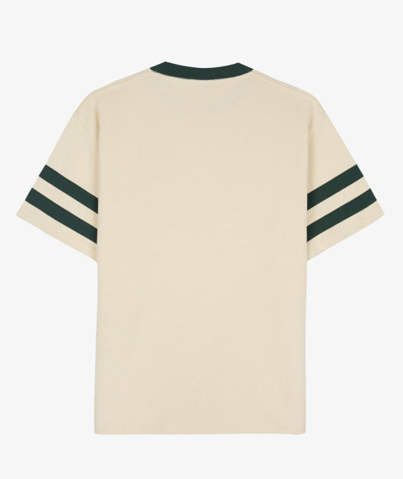 Brain Dead - BD Embossed Worldwide Short Sleeve Football Shirt