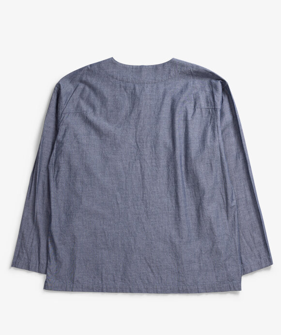 TS(S) - Off-center Collarless Shirt