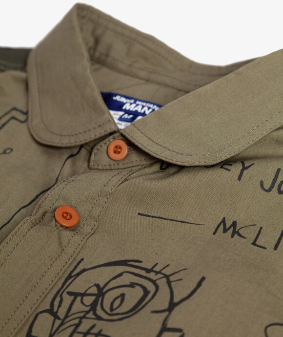 Junya Watanabe MAN - Jean-Michel Basquiat Short Sleeve Shirt