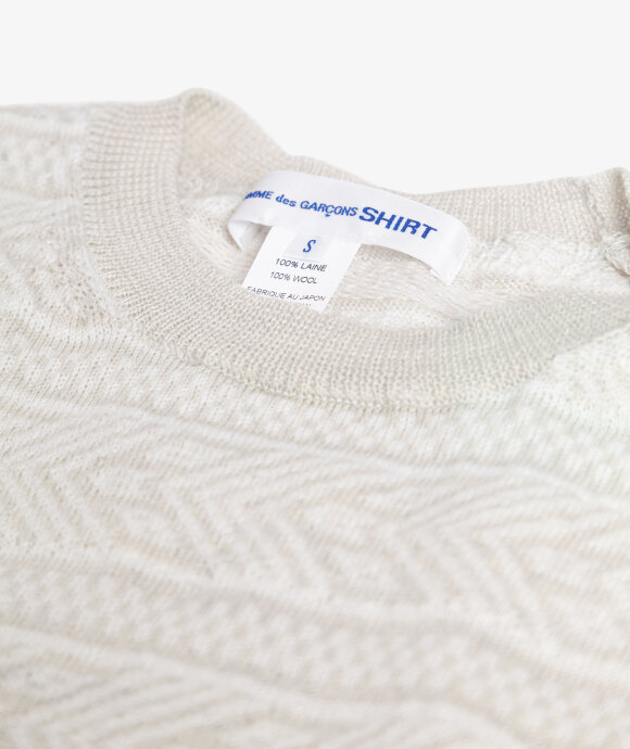 COMME des GARÇONS SHIRT - Men's Knitted Sweater