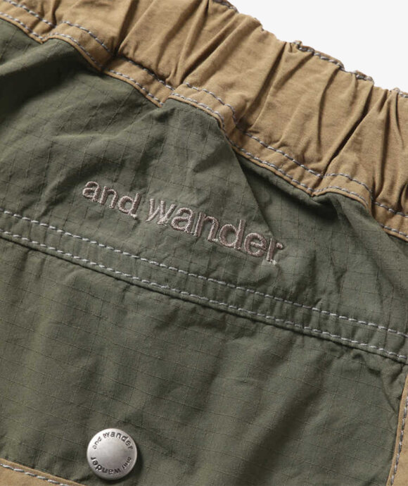 And Wander - Cordura Rip Mix Pants