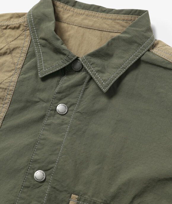 And Wander - Cordura Rip Mix Shirt