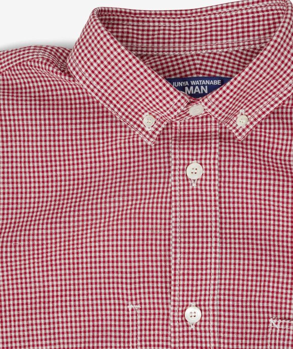 Junya Watanabe MAN - Check Short Sleeve Shirt