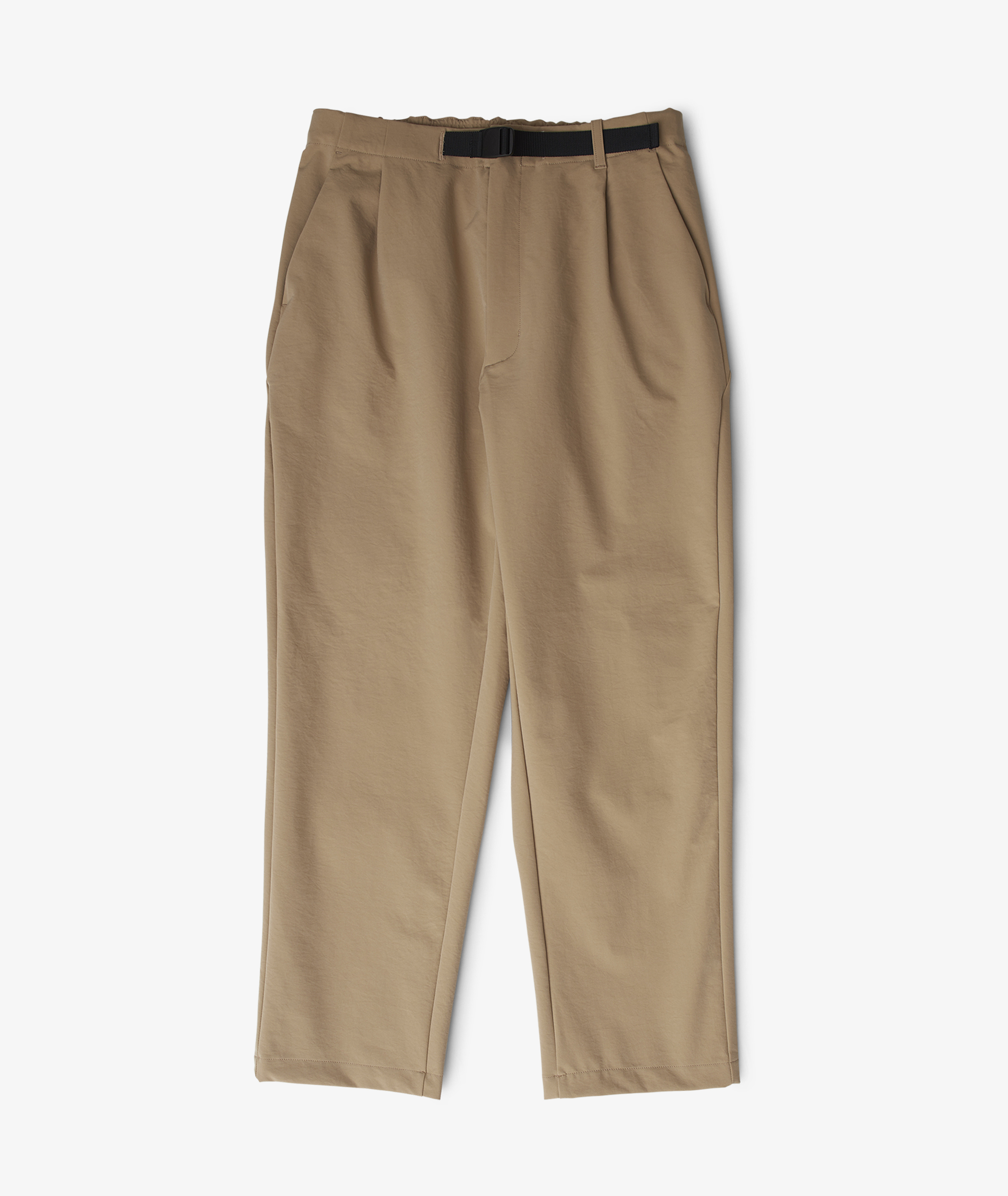 Norse Store  Shipping Worldwide - Goldwin One Tuck Tapered Stretch Pants -  Clay Beige