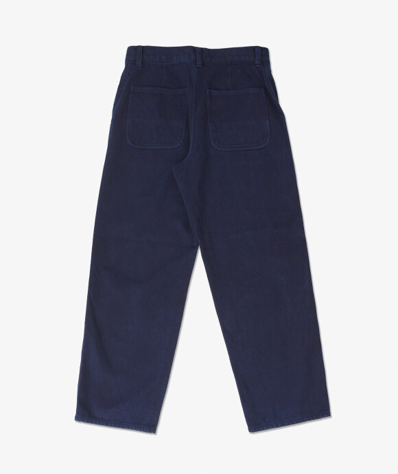 Blue Blue Japan - Sashiko Hand Stitched Double Knee Pants