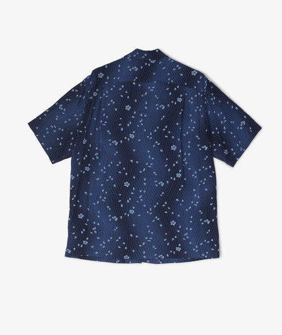 Blue Blue Japan - Woven Minamo Sakura Crepe Shirt