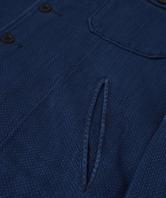 Blue Blue Japan - Kasezome Sashiko Utility Shirt