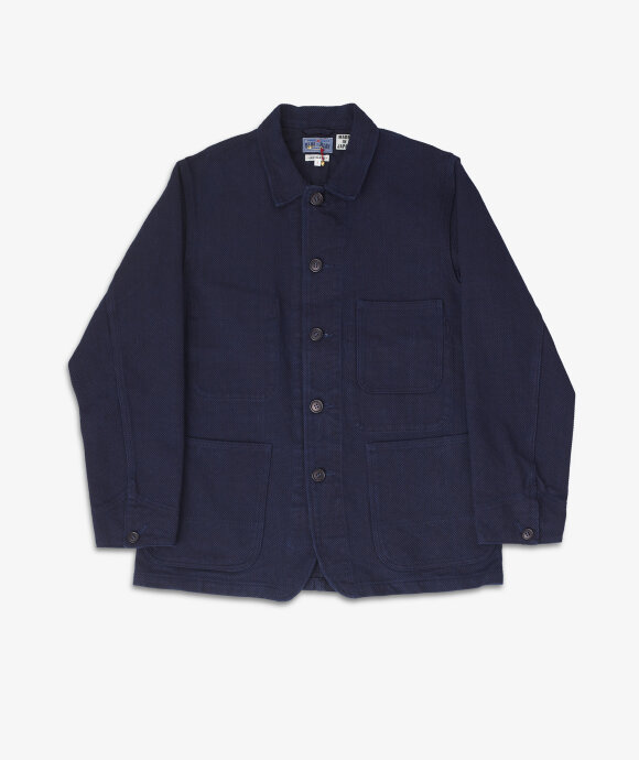 Blue Blue Japan - Woven Sashiko Coverall Jacket