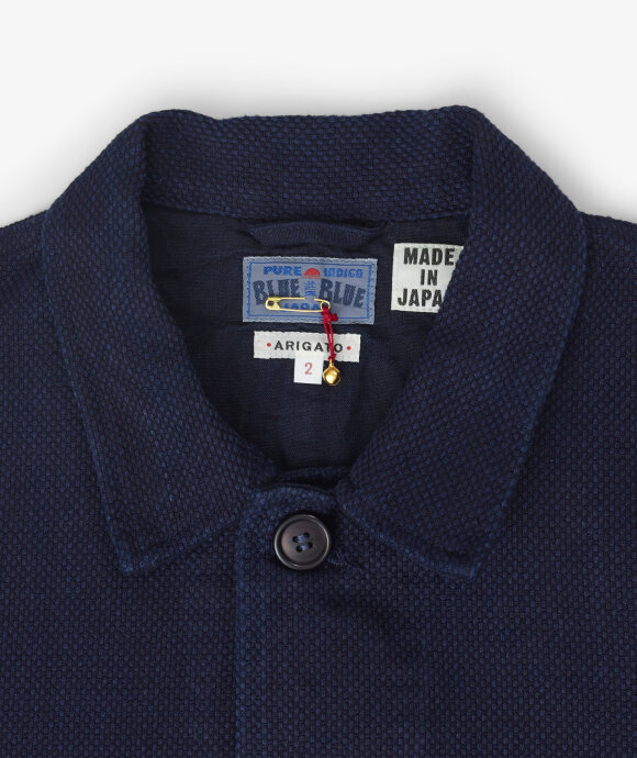 Blue Blue Japan - Woven Sashiko Coverall Jacket