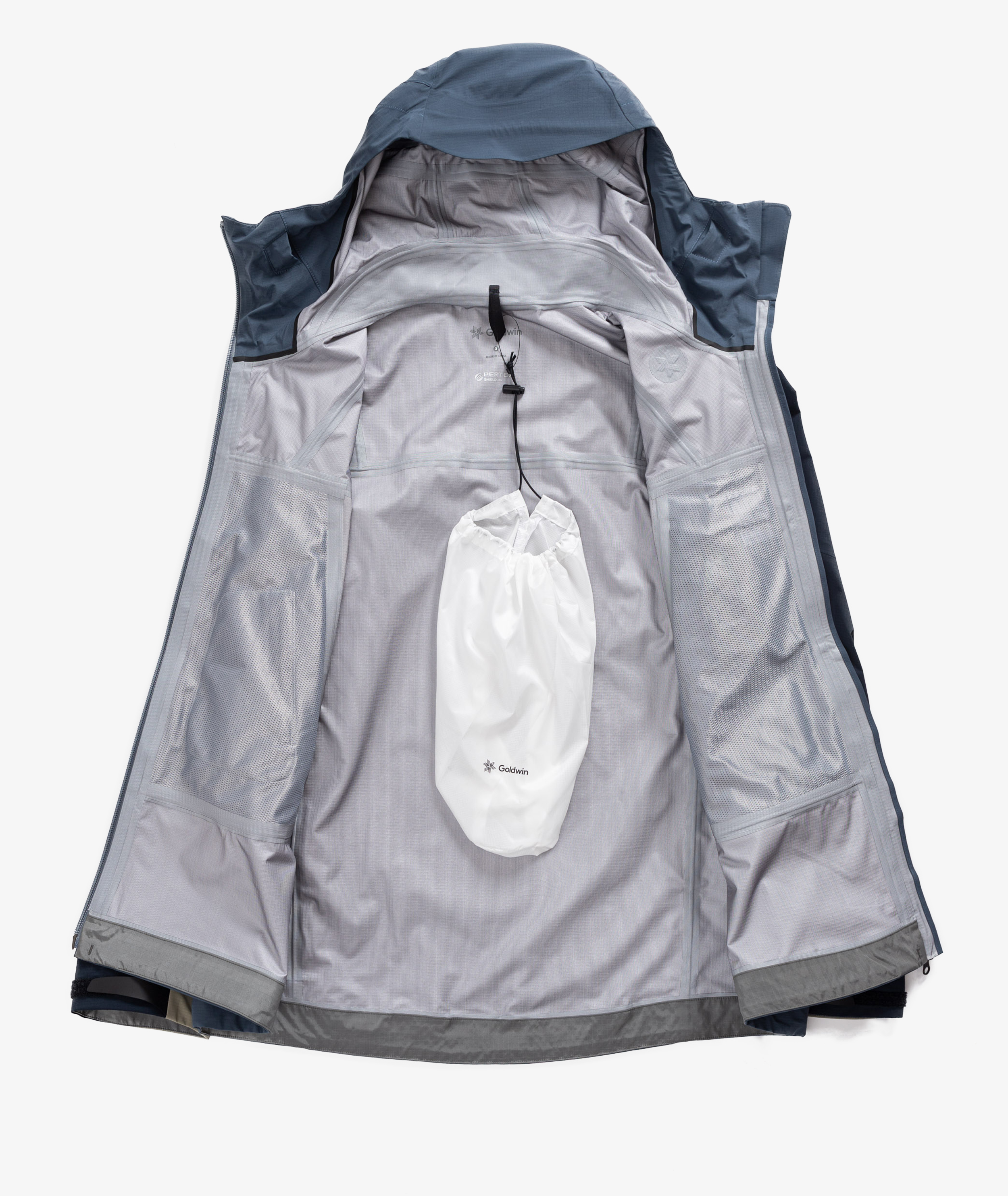 PERTEX SHIELD AIR 3L Shell Jacket グレー-