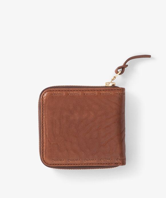 Norse Store | Shipping Worldwide - Visvim Leather Bi-Fold - Brown