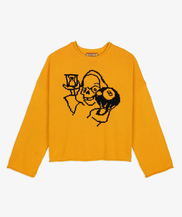 Brain Dead - Tough Luck Oversized Boxy Sweater