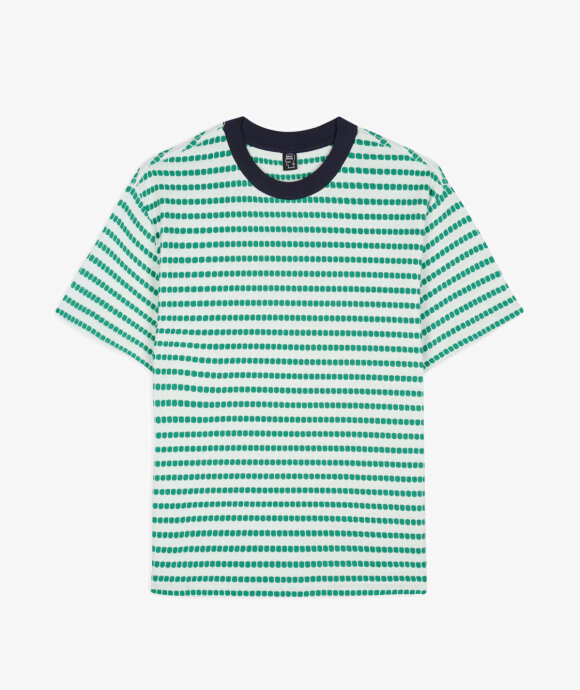 Brain Dead - Raised Dot Striped T-shirt