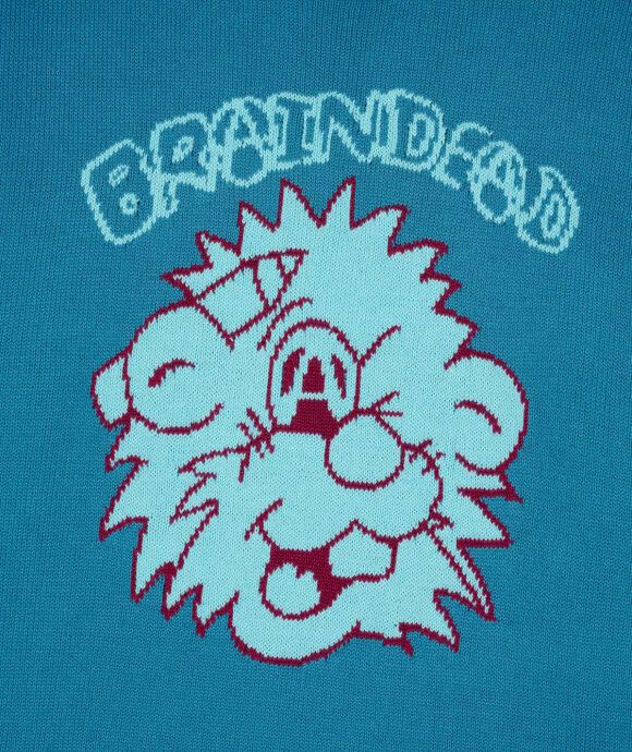 Brain Dead - Anarchy Wink Short Sleeve Knit Sweater