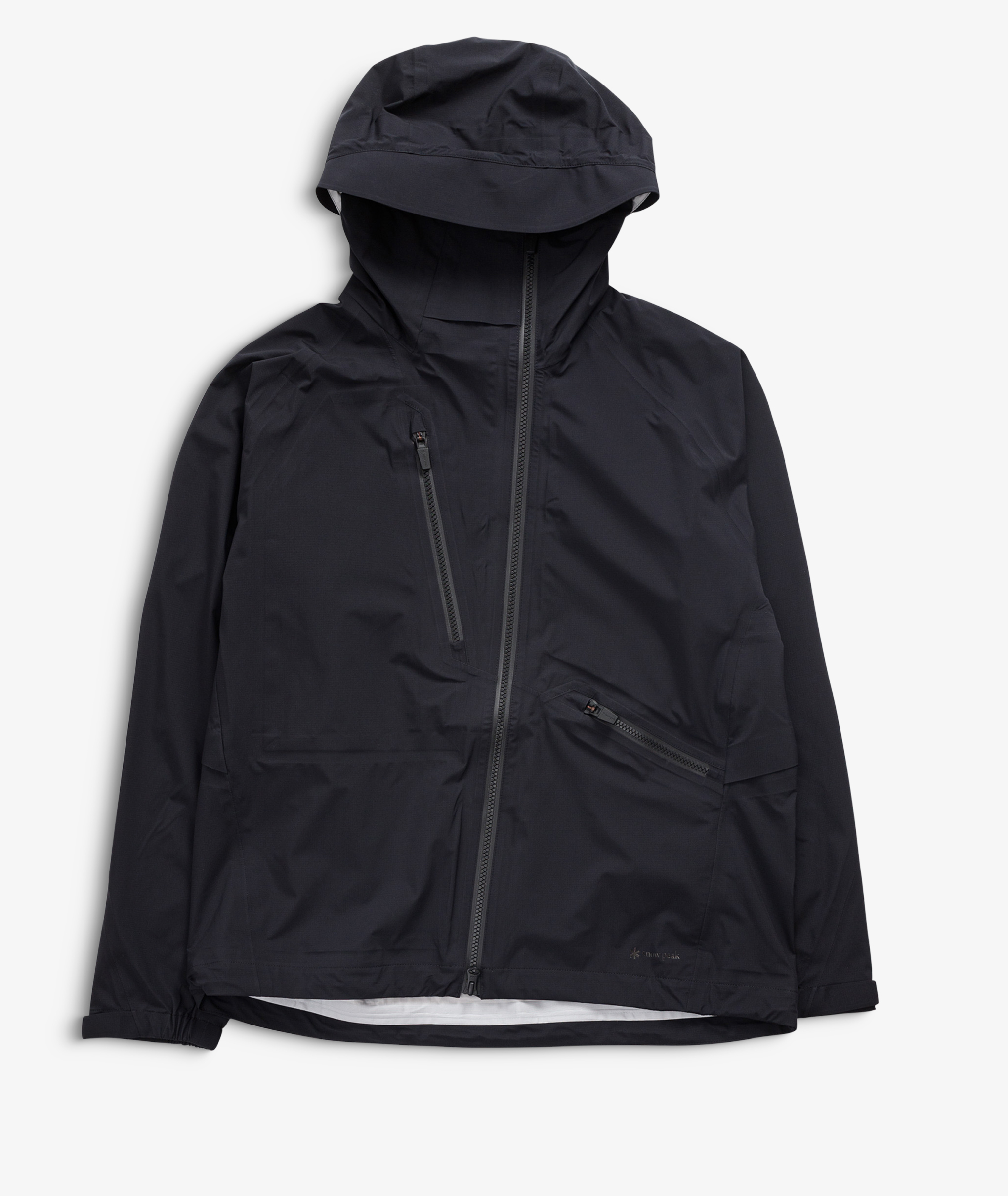 Norse Store | Shipping Worldwide - Snow Peak 3L Rain Jacket - Black