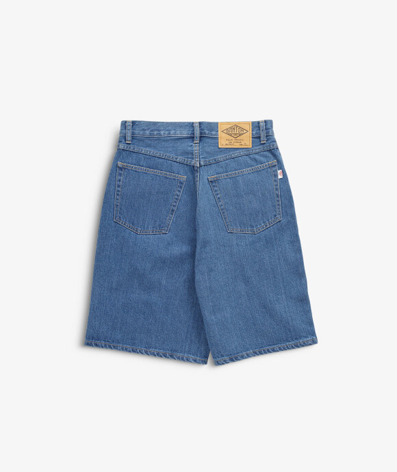 Norse Store | Shipping Worldwide - Danton Denim Shorts - Bleach Blue