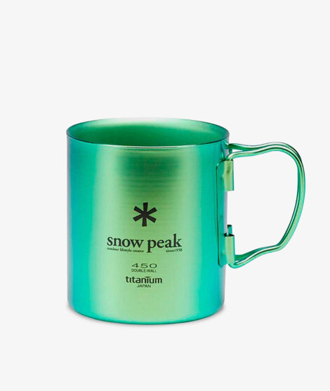 Snow Peak - TITANIUM DOUBLE WALL CUP 450 Snow Peak - TITANIUM DOUBLE WALL CUP 450