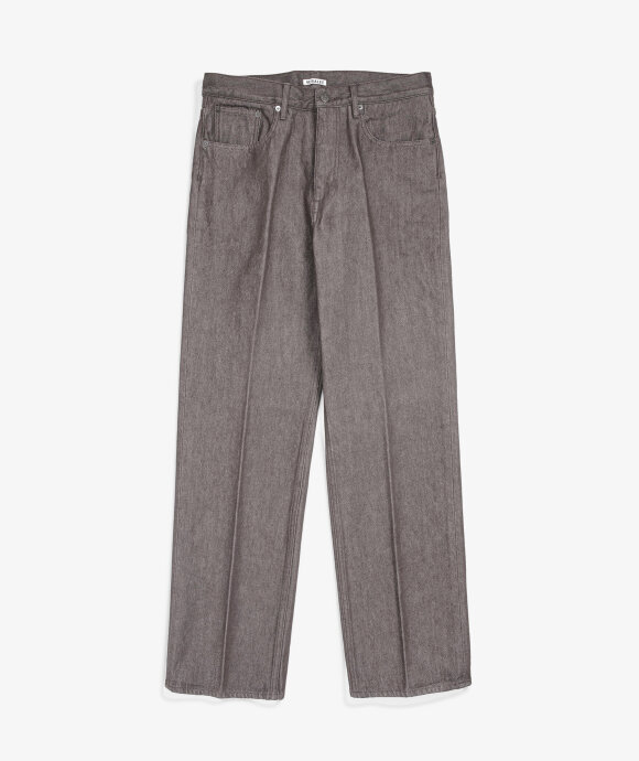 Auralee - Hard Twist Denim 5P Pants